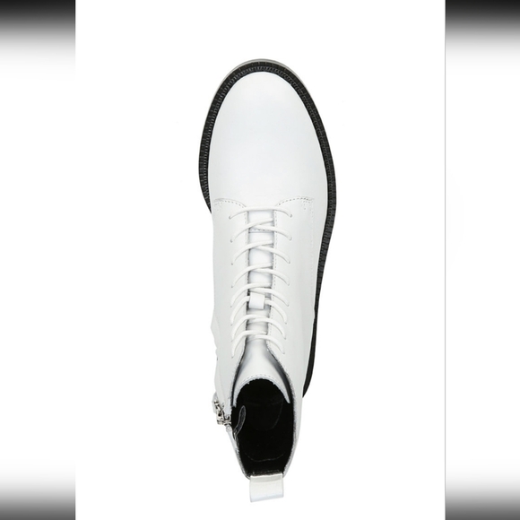 Sam Edelman Nina white combat boots size 8 - Picture 4 of 7